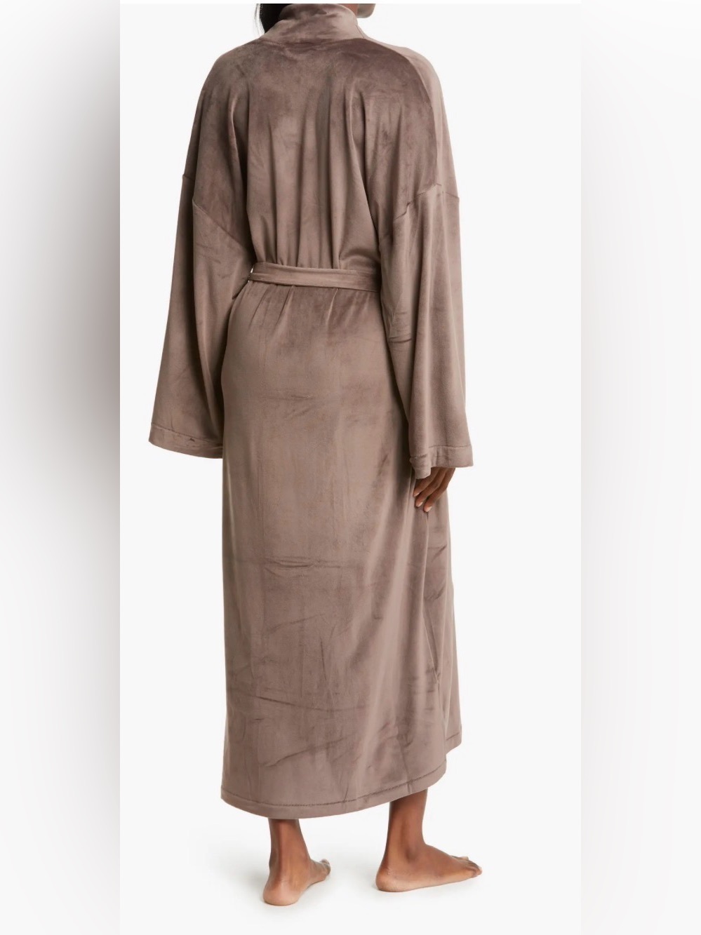 SKIMS Velour Wrap Robe Sienna Brown Size XL- NWOT - Picture 8 of 12